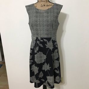 London Times .Black and grey dress